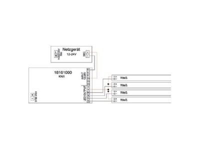 Mazeichnung 2 Brumberg 18161000 KNX LED Dimmer