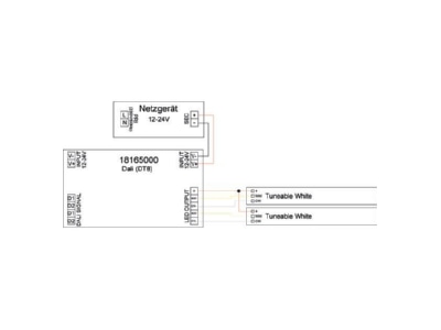 Mazeichnung Brumberg 18165000 DALI Dimmer