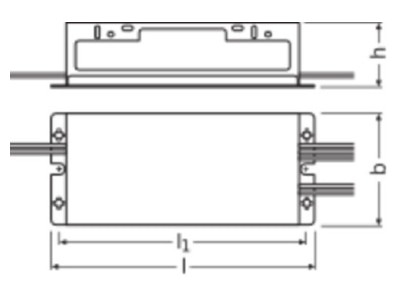 Mazeichnung Osram OT110    1A42DIMLT2P LED Betriebsgeraet 
