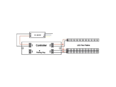 Mazeichnung Brumberg 17528000 LED Controller Set Mono