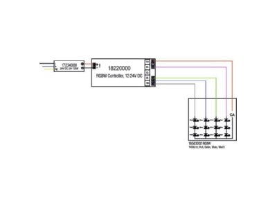 Mazeichnung Brumberg 18220000 LED Controller RGBW