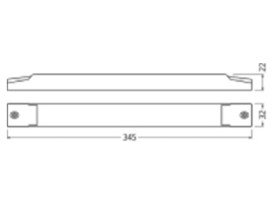 Mazeichnung Osram OTIBLE802202402414CH LED Betriebsgeraet Bluetooth 