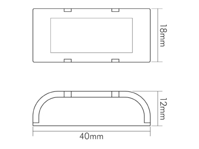 Dimensional drawing 2 Nobile 6994101020 Controller for luminaires