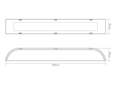 Mazeichnung Nobile 8990650000 LED Betriebsgeraet 350mA