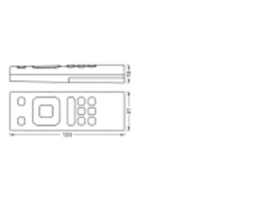 Mazeichnung Ledvance SMART  4058075570917 Fernbedienung SMART 4058075570917