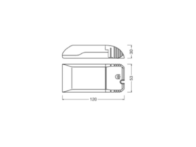 Mazeichnung Ledvance SP DRIVER DALI 8W DALI Treiber 8W
