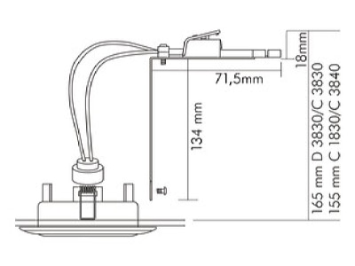 Mazeichnung Nobile 1760010000 NV Abstandhalter 830