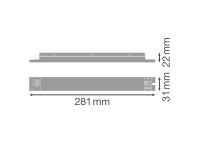 Ma�zeichnung Ledvance DRDSP150 220240 925L LED Treiber