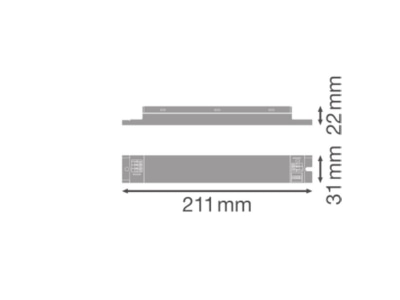 Ma�zeichnung Ledvance DRDSP90 220240 775L LED Treiber