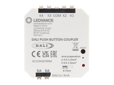 Product image Ledvance PUSHBUT COUPLERDALI2 Control unit 
