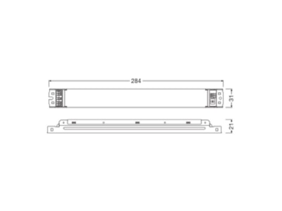 Ma�zeichnung Ledvance DREXTD P1X7 37W220  LED Treiber 