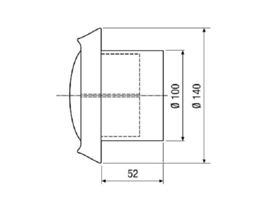 Ma�zeichnung Maico TM V2A 10 Edelstahl Tellerventil