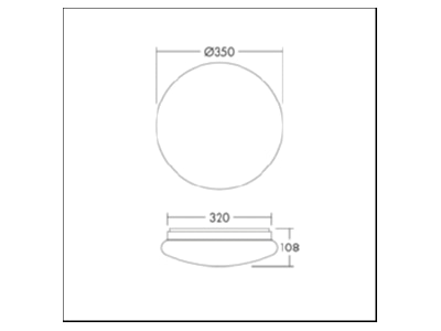 Ma�zeichnung Zumtobel LENA VARIO  96631862 LED Anbauleuchte 3000K 3500K 4000K LENA VARIO 96631862