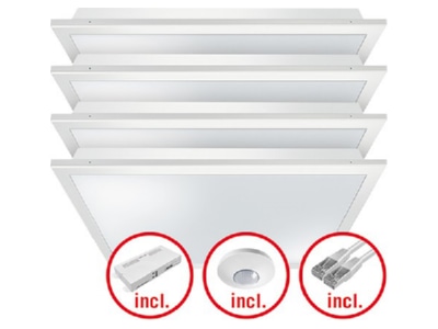 Produktbild ESYLUX QUADRO S  EQ10132421 LED Lichtsystem M600 840 QUADRO S EQ10132421