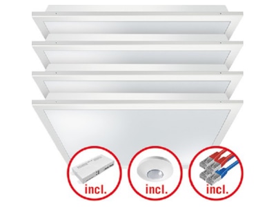 Produktbild ESYLUX QUADRO S  EQ10132438 LED Lichtsystem M600 HCL QUADRO S EQ10132438