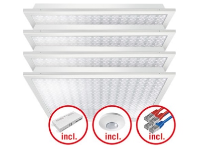 Produktbild ESYLUX QUADRO S  EQ10132452 LED Lichtsystem M600 HCL QUADRO S EQ10132452