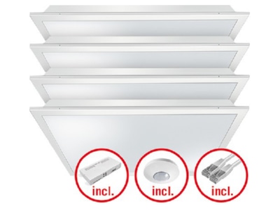 Produktbild ESYLUX QUADRO S  EQ10132469 LED Lichtsystem M625 840 QUADRO S EQ10132469
