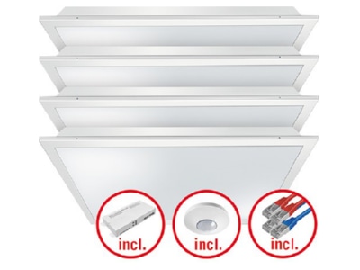 Produktbild ESYLUX QUADRO S  EQ10132476 LED Lichtsystem M625 HCL QUADRO S EQ10132476