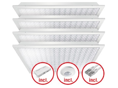 Produktbild ESYLUX QUADRO S  EQ10132483 LED Lichtsystem M625 840 QUADRO S EQ10132483