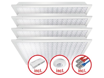 Produktbild ESYLUX QUADRO S  EQ10132490 LED Lichtsystem M625 HCL QUADRO S EQ10132490