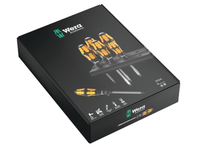 Produktbild 1 Wera 018282 Schraubendrehersatz 6tlg Schlitz  Kreuz