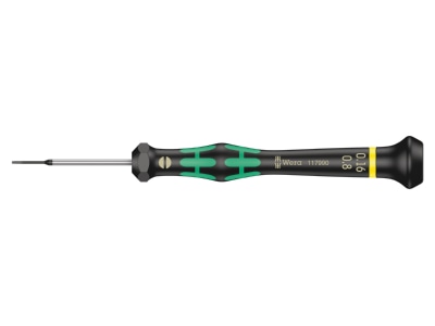 Product image Wera 117990 Screwdriver for slot head screws 0 8mm

