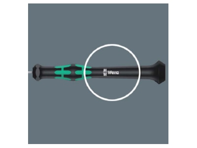 Product image detailed view 1 Wera 117990 Screwdriver for slot head screws 0 8mm
