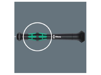 Product image detailed view 4 Wera 117990 Screwdriver for slot head screws 0 8mm
