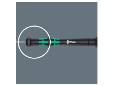 Product image detailed view 5 Wera 117990 Screwdriver for slot head screws 0 8mm
