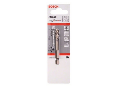 Produktbild 1 Bosch Power Tools 2 608 584 750 Zentrierbohrer HSS Co Sheet Metal L