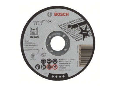 Produktbild Bosch Power Tools 2 608 600 545 Trennscheibe