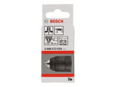 Produktbild 2 Bosch Power Tools 2 608 572 034 Bohrfutter Schnellspann  2 13mm