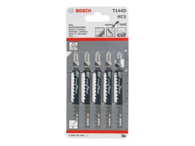 Produktbild 2 Bosch Power Tools 2 608 630 040  VE5  Saegeblatt T 144 D 2 608 630 040  Inhalt  5 