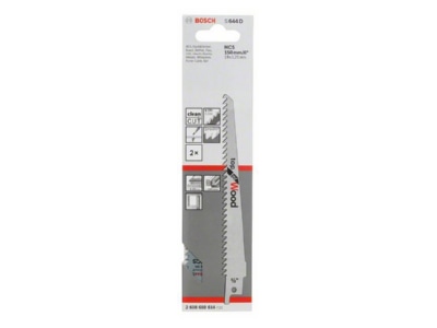Product image 2 Bosch Power Tools 2 608 650 614  VE2  Sabre saw blade 150mm 2 608 650 614  quantity  2
