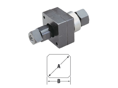 Produktbild 1 Klauke 50611257 Quadratlocher 20 1x22 5mm