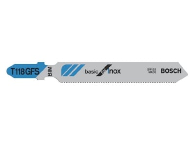 Product image 1 Bosch Power Tools 2 608 636 496  VE5  Jig saw blade 83mm 2 608 636 496  quantity  5 
