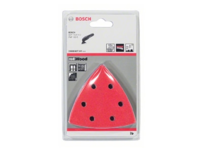 Produktbild 2 Bosch Power Tools 2 608 607 541 Schleifpapierset 10St  Red Wood