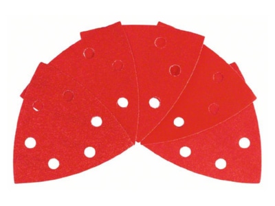Produktbild 1 Bosch Power Tools 2 608 607 541 Schleifpapierset 10St  Red Wood