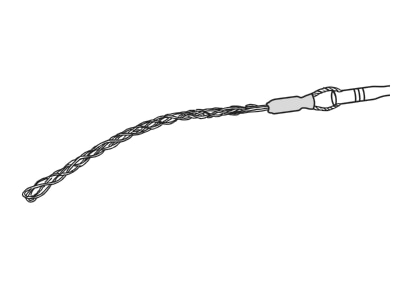 Dimensional drawing Hellermann Tyton CS ACG0415  VE3  Cable stocking 4   15mm CS ACG0415  quantity  3