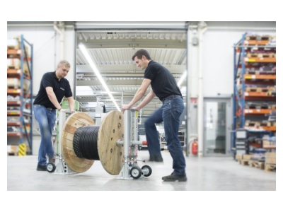 Wiring plan Luebbering miniLift Cable reel dispenser