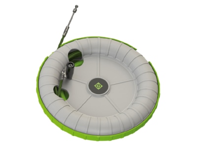 Produktbild 1 Klauke 52055391 Einziehband Polyester Abrollgehaeuse 30m