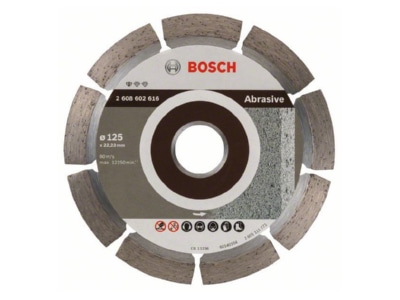 Product image 2 Bosch Power Tools 2608602616 Cutting disc 125mm