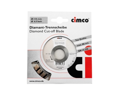 Product image 1 Cimco 20 8708 cutting disc 115mm
