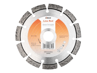 Product image 1 Cimco 20 8756 cutting disc 115mm
