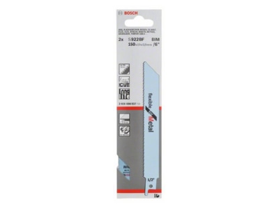 Product image 2 Bosch Power Tools 2 608 656 037  VE2  Sabre saw blade 150mm 2 608 656 037  quantity  2 