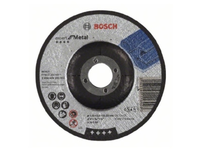 Produktbild Bosch Power Tools 2 608 600 221 Trennscheibe 125x2 5mm f Metall