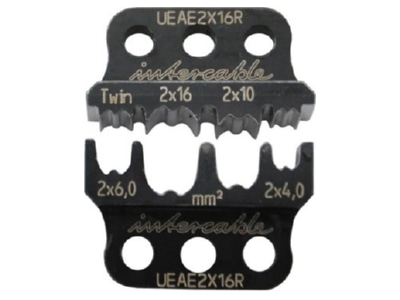 Produktbild 3 Intercable Tools UEAE2X16R Presseinsatz 2x4 2x16qmm  rund
