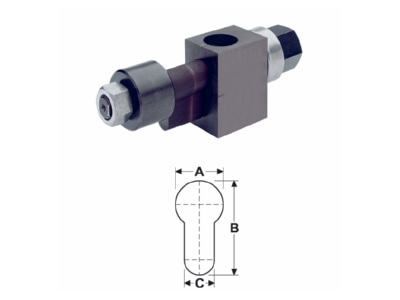Produktbild 1 Klauke 50053078 Locher f Profizylinder