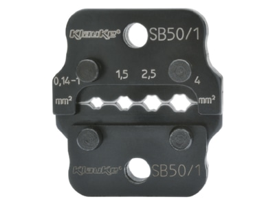 Produktbild 1 Klauke SB501 Presseinsatz f  gedr  Rundstecker