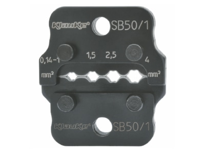 Produktbild 2 Klauke SB501 Presseinsatz f  gedr  Rundstecker